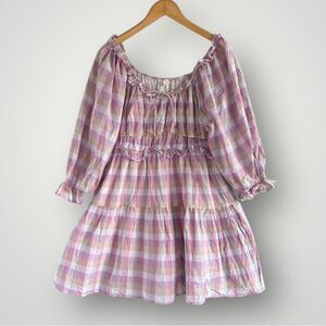 🎉5 for $45 🎉Chicsoul dress women size 1X plaid